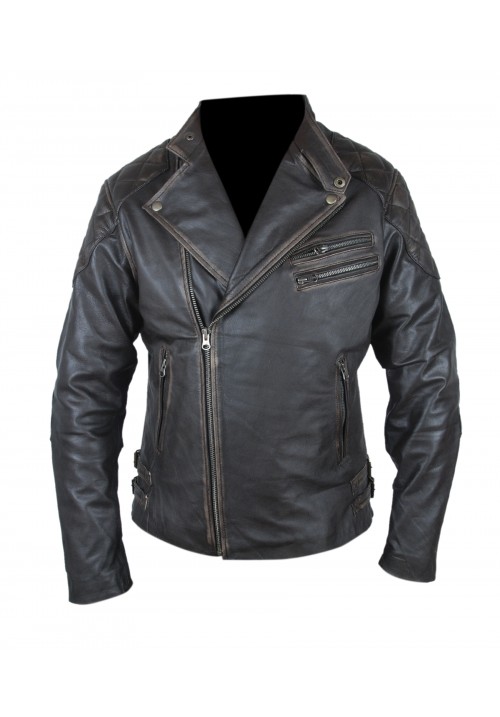 Men's Fashion Ride Distressed Jacket